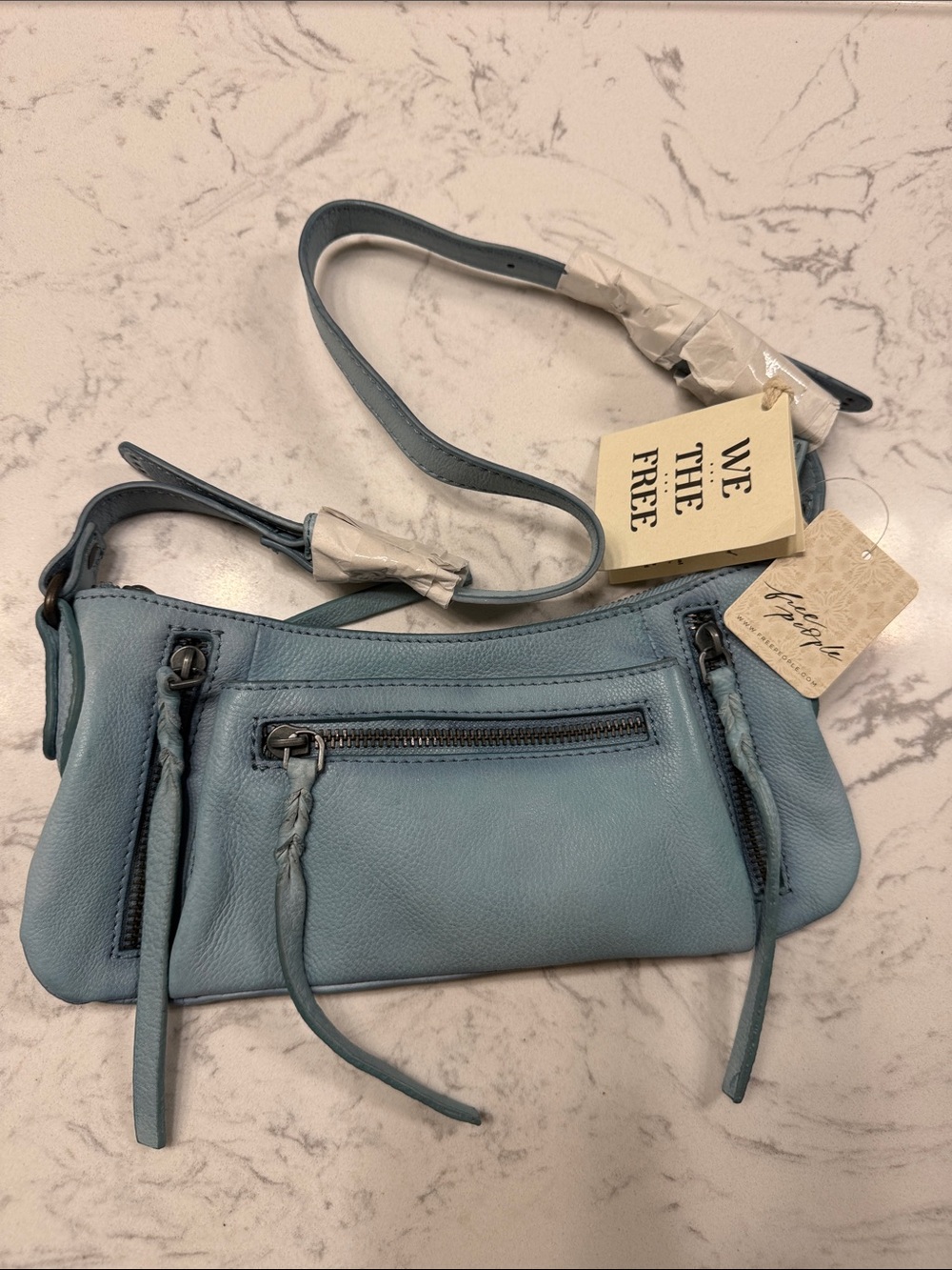 We The Free Soho Convertible Leather Sling Bag